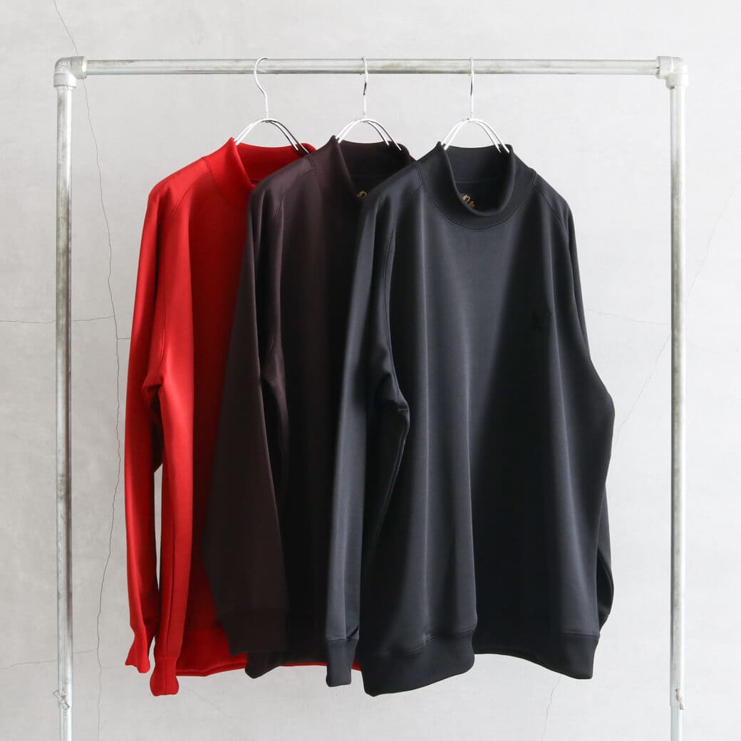 NEEDLES ニードルズ モックネックシャツ ブライトジャージー