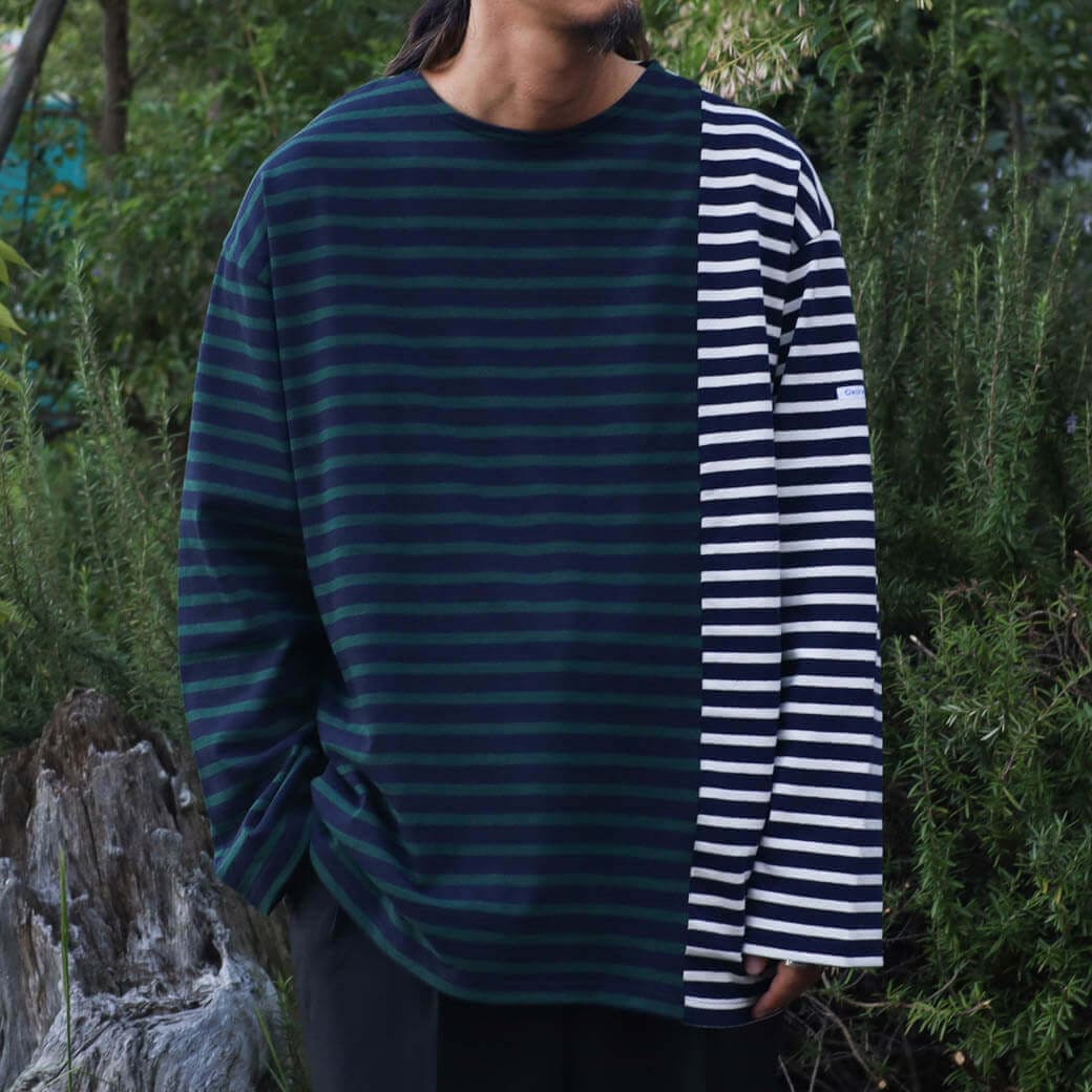 ORCIVAL オーシバル コットンロード ルーズTシャツ HARLEQUIN