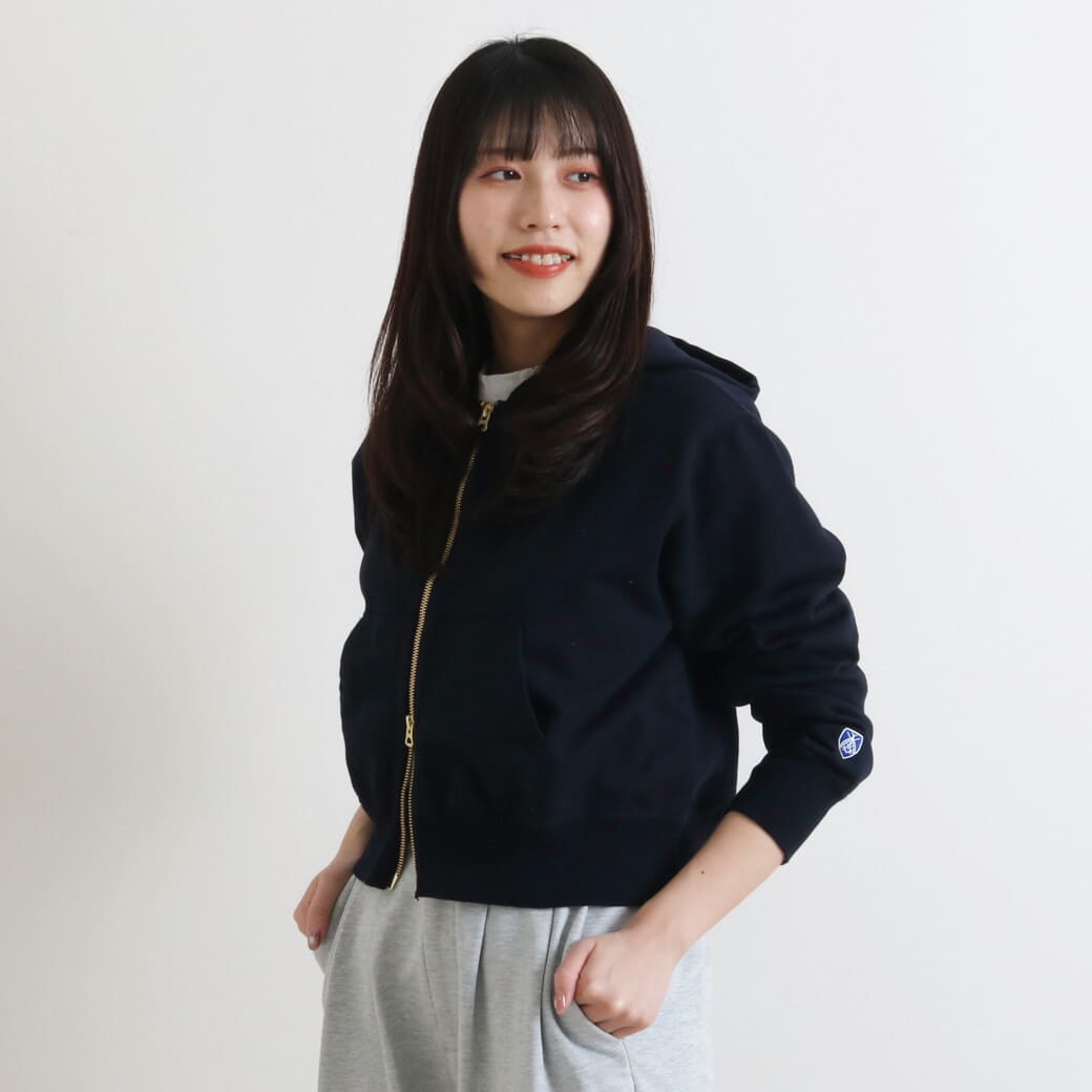 ORCIVAL オーシバル フレンチテリージップフーディ