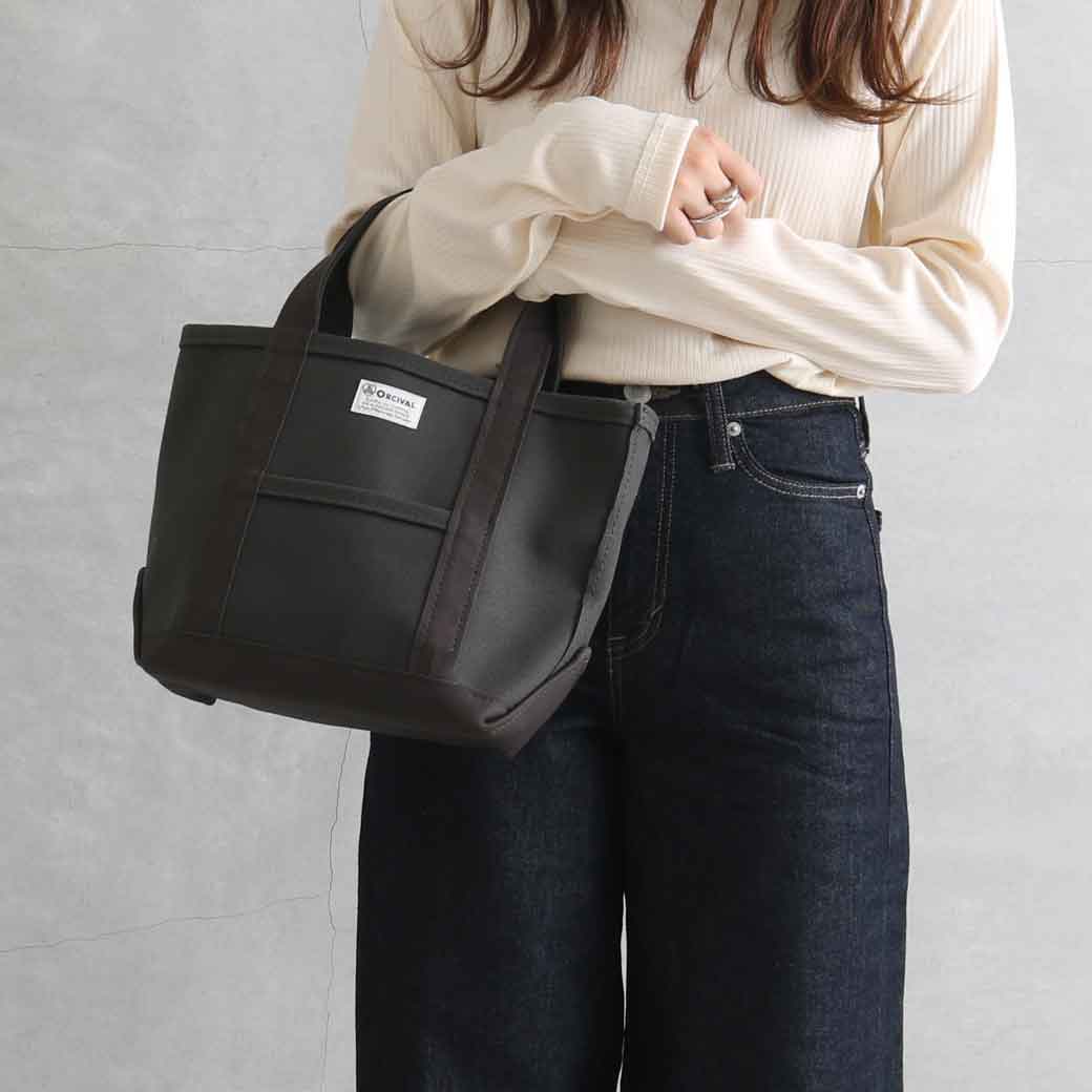 ORCIVAL オーシバル コットンキャンバストート（小）