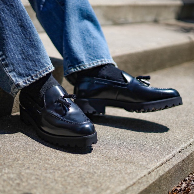 KENFORD ケンフォード タンク ソール タッセル ローファー