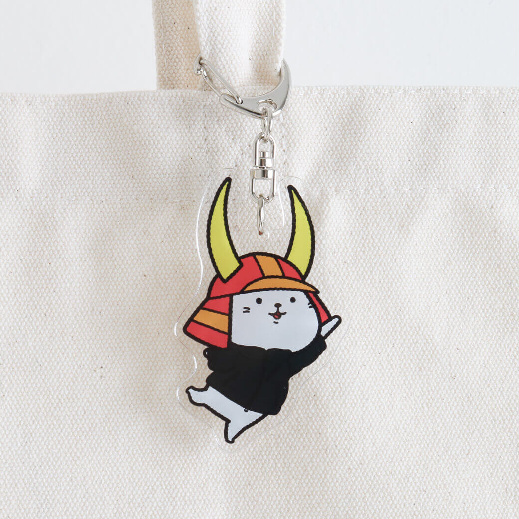 BORN FREE×ひこにゃん ひこにゃん 滋賀ダウンキーホルダー