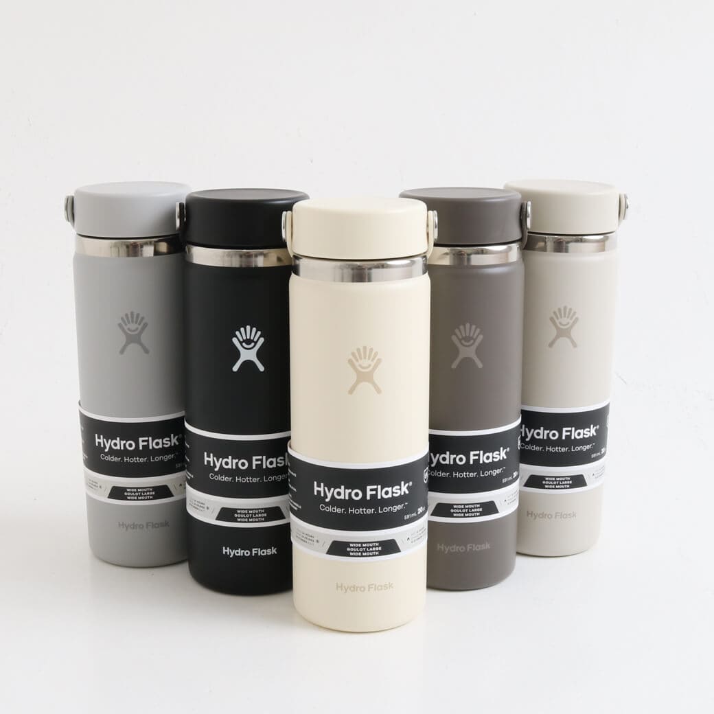 Hydro Flask ハイドロフラスク ハイドレーション 20ozワイドマウス ステンレスボトル 591ml