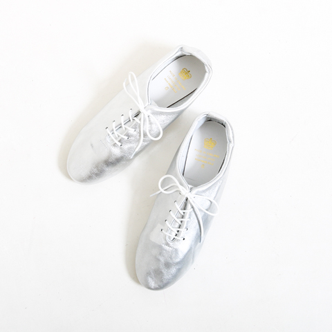 CROWN クラウン DANCE JAZZ SHOES SILVER ダンスジャズシューズ シルバー JAZZ1 LEATHER