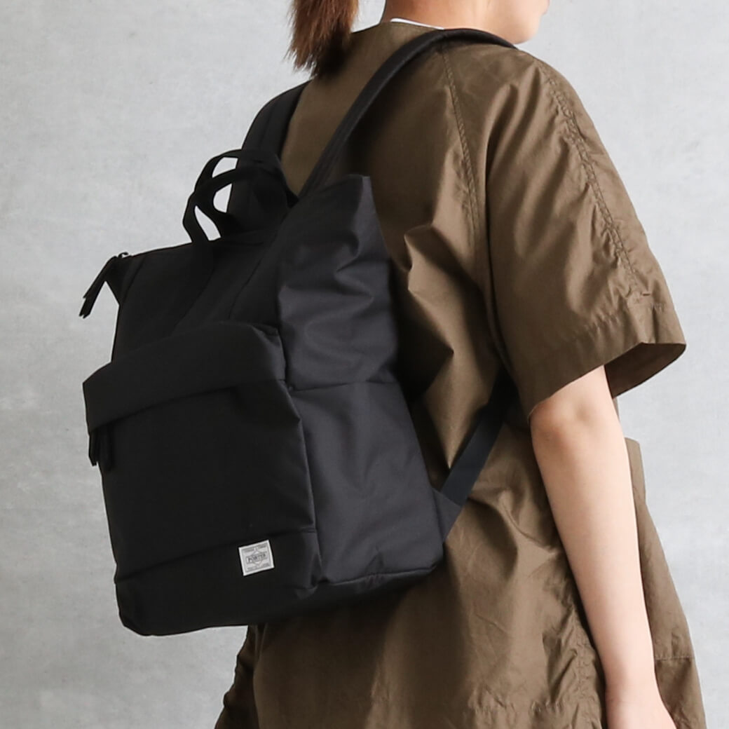 吉田かばん PORTER GIRL MOUSSE 2WAY デイパック(L)