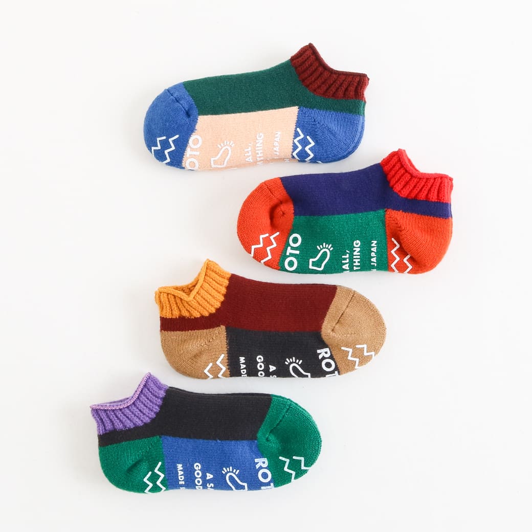 ROTOTO ロトト PILE SOCKSLIPPER ”MULTI”