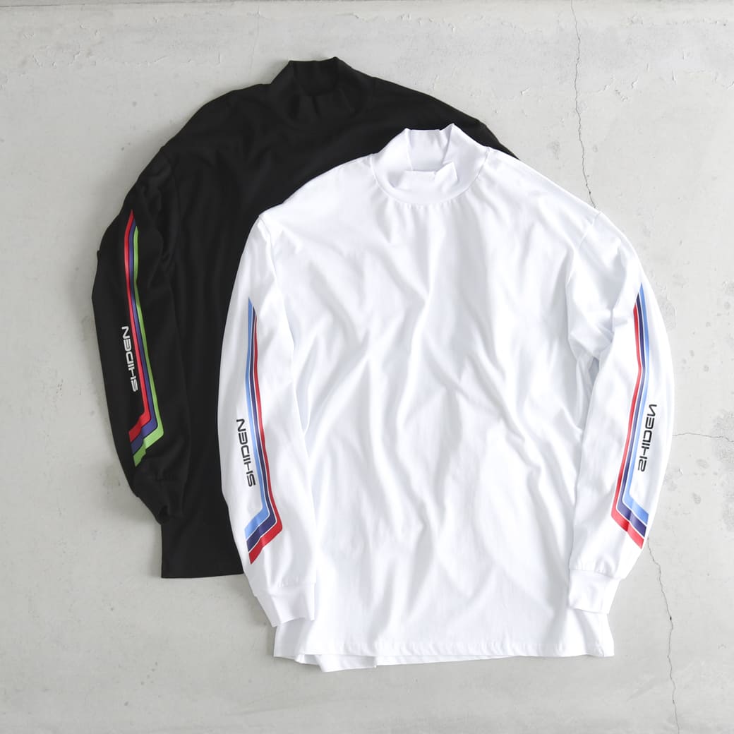 SHIDEN シデン 紫電 L/S High Neck Tee