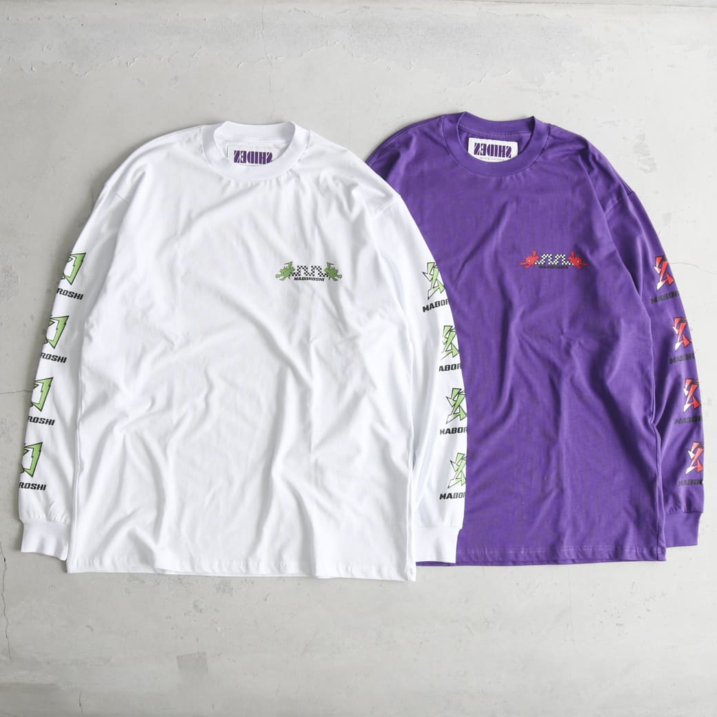SHIDEN シデン 紫電 L/S Crew Neck Tee - MABOROSHI