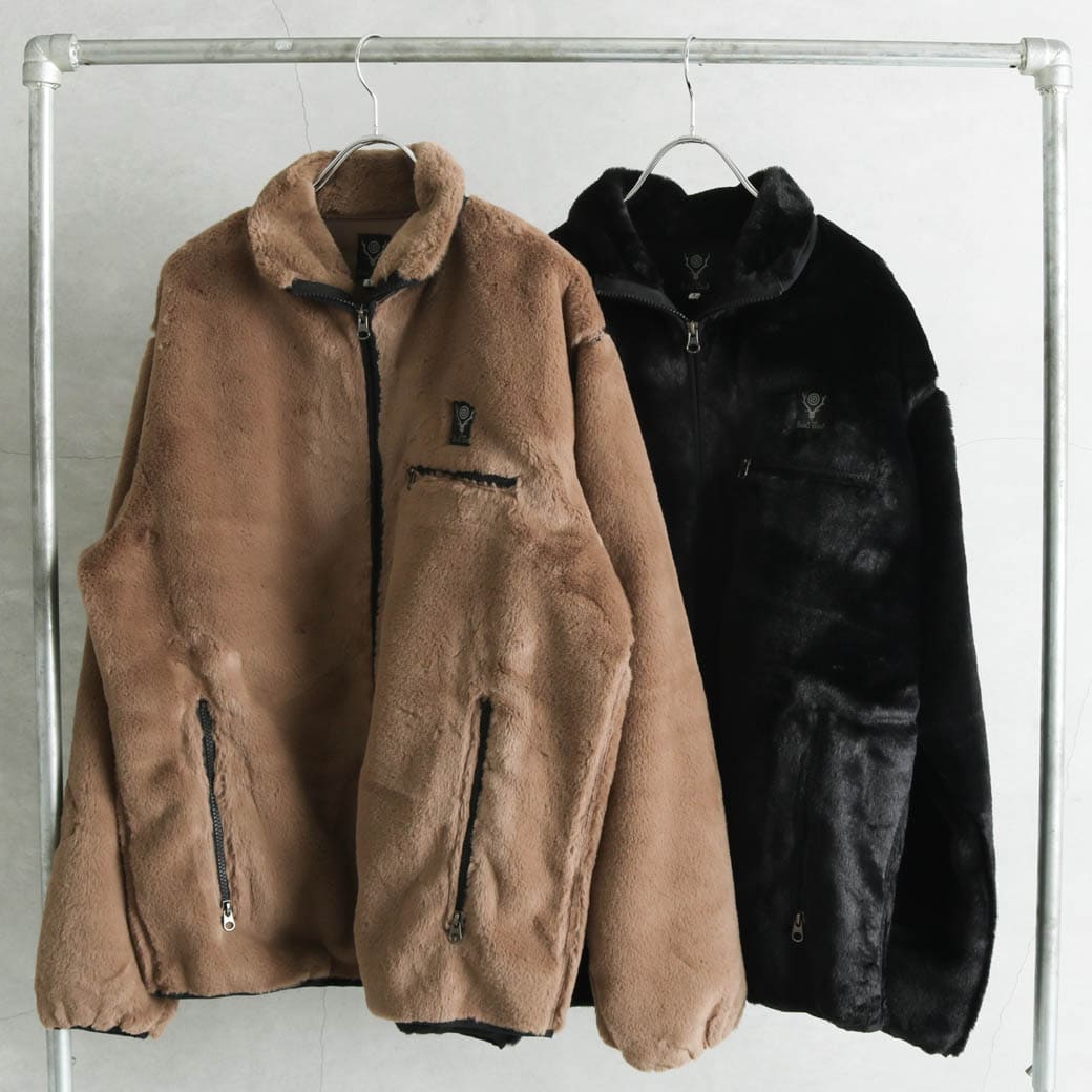 South2 West8 サウスツーウエストエイト PIPING JACKET - MICRO FUR