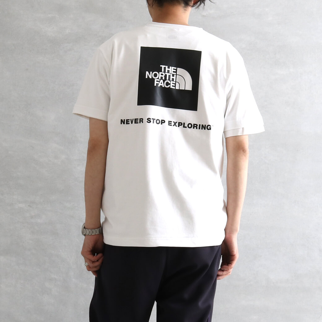 THE NORTH FACE ザ・ノース・フェイス S/SバックスクエアロゴT