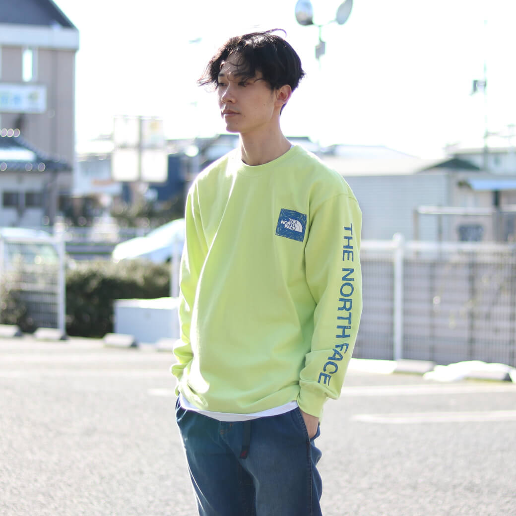 THE NORTH FACE ザ・ノース・フェイス ロングスリーブスリーブグラフィックティー
