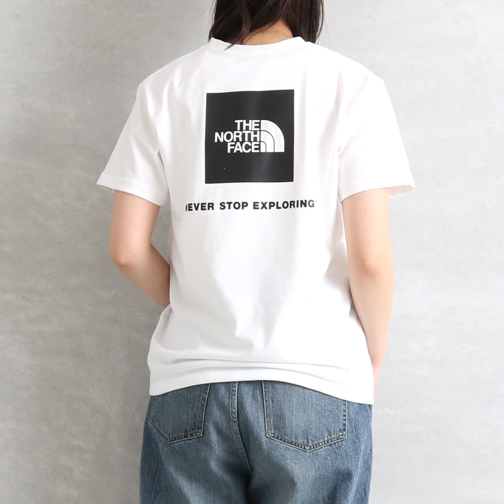THE NORTH FACE ザ・ノース・フェイス S/SバックスクエアロゴT