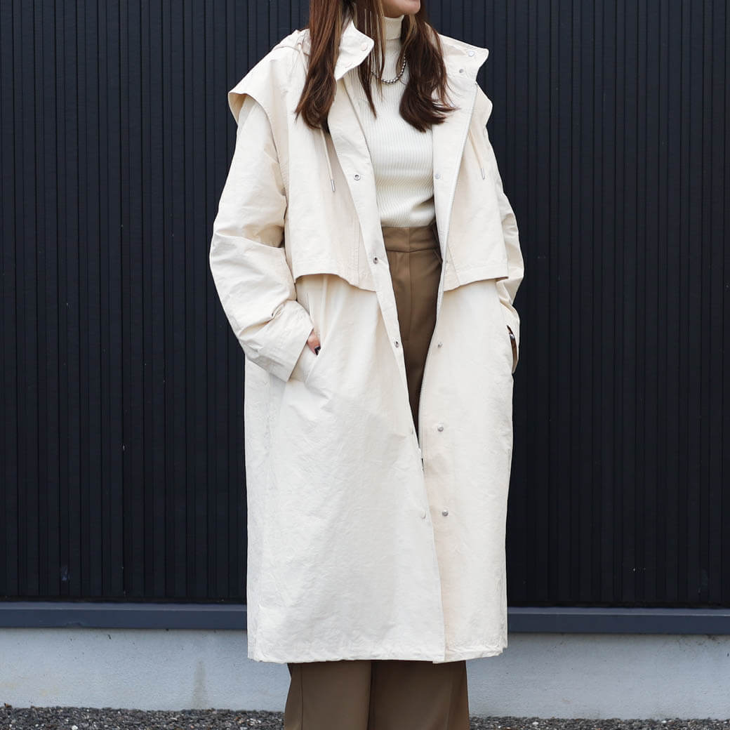 TODAYFUL トゥデイフル Nylon Hoodie Coat