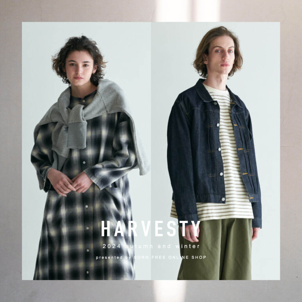 HARVESTYの新作続々入荷中！