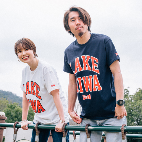 VOTE MAKE NEW CLOTHES ボートメイクニュークローズ Exclusive LAKE BIWA VOTE TEE 別注 レイク・ビワ・ボート・Tシャツ VTB-0001