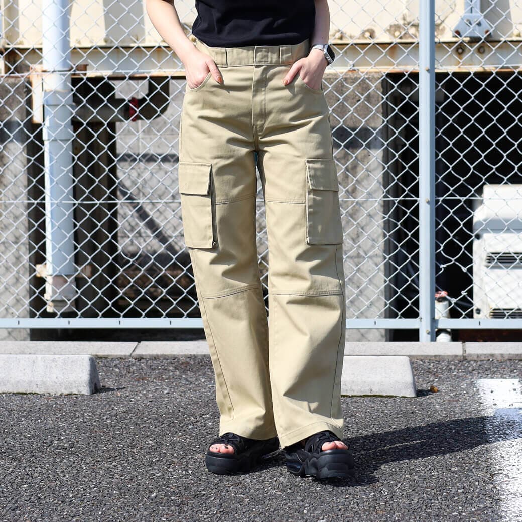 X-girl エックスガール ワイドレッグチノパンツ